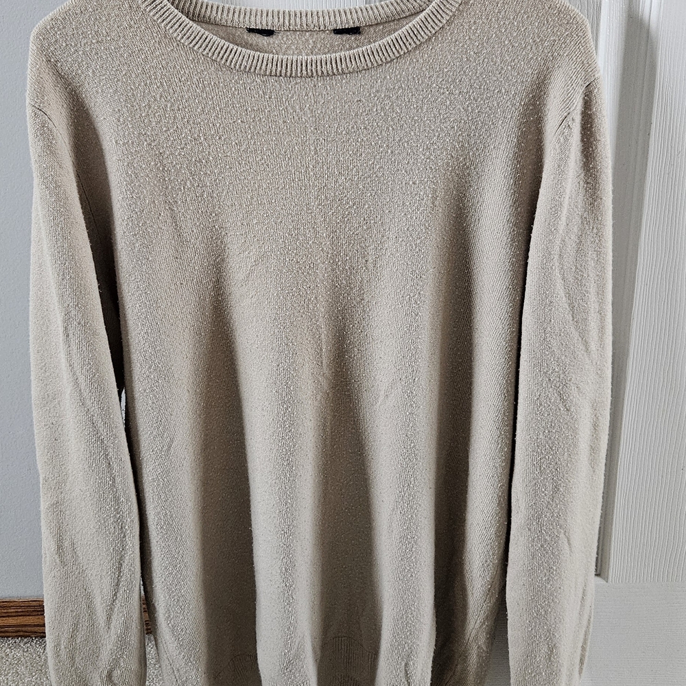 Men's Beige Sweater